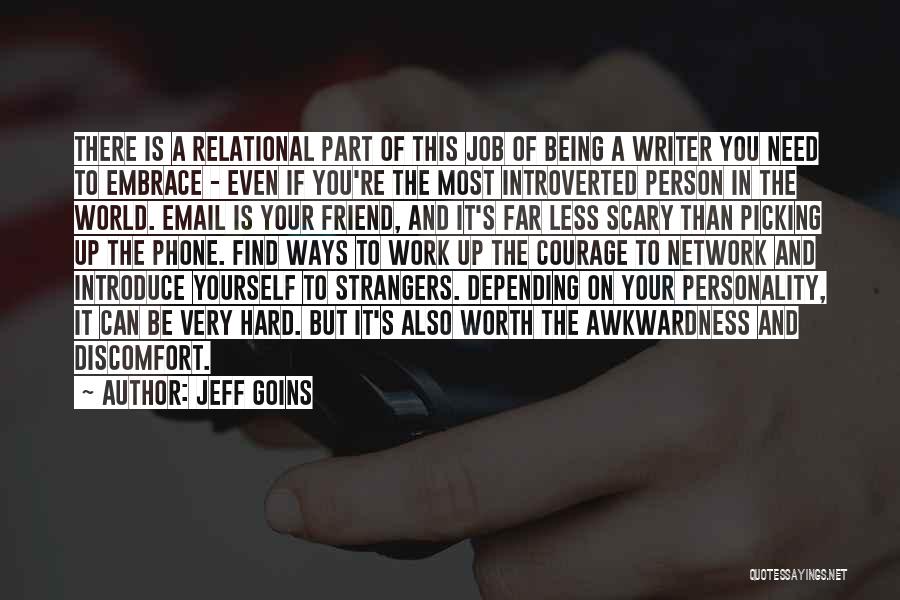 Being To Hard On Yourself Quotes By Jeff Goins