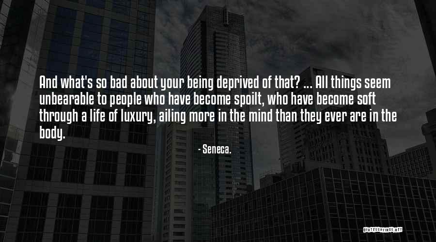 Being To Soft Quotes By Seneca. Being To Soft Quotes By Seneca.