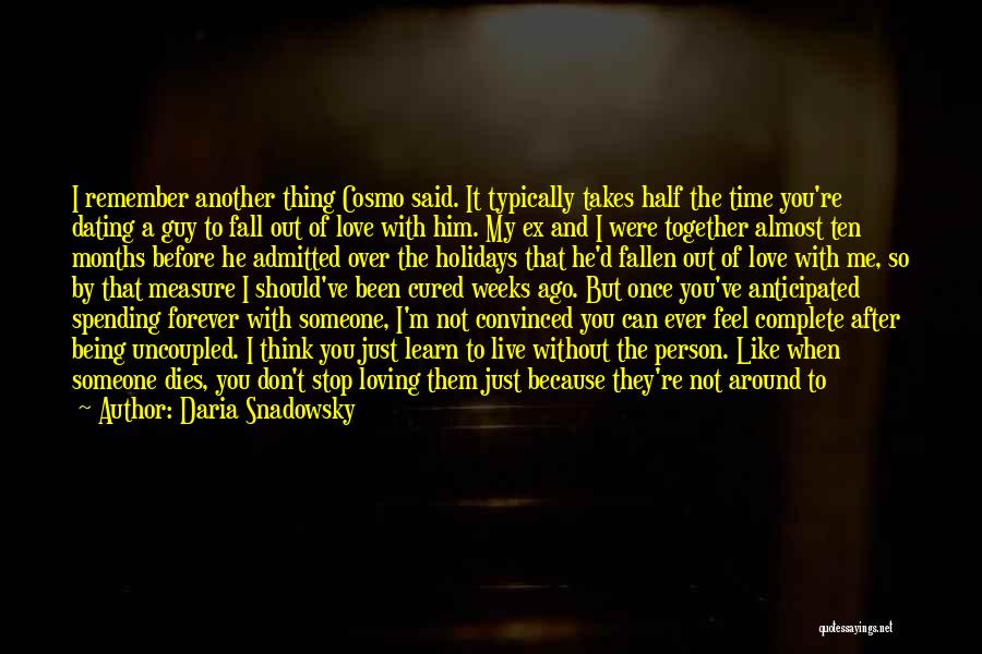 Being Together Forever Quotes By Daria Snadowsky