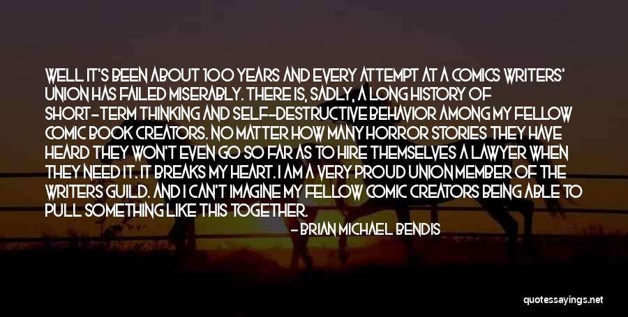 Being Together No Matter What Quotes By Brian Michael Bendis Being Together No Matter What Quotes By Brian Michael Bendis