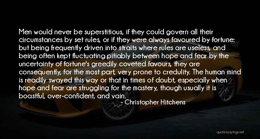 Being Too Boastful Quotes By Christopher Hitchens