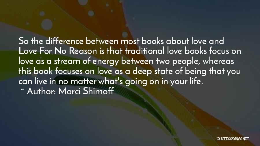 Being Too Deep In Love Quotes By Marci Shimoff