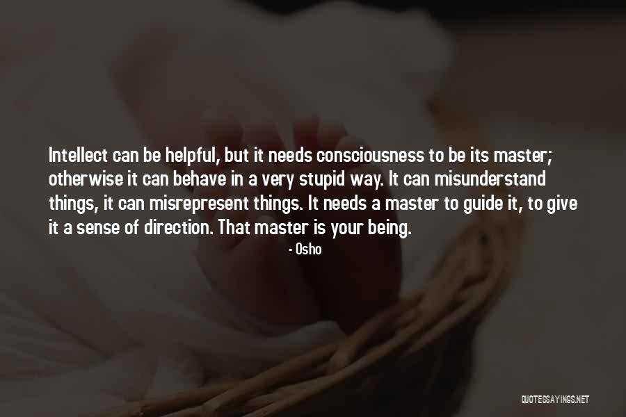 Being Too Helpful Quotes By Osho