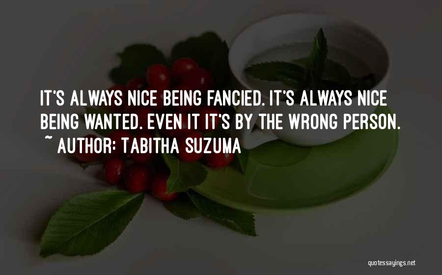 Being Too Nice Of A Person Quotes By Tabitha Suzuma
