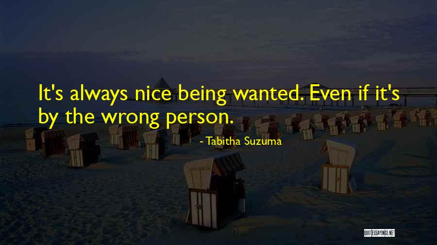 Being Too Nice Of A Person Quotes By Tabitha Suzuma