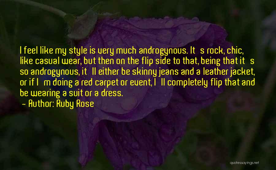 Being Too Skinny Quotes By Ruby Rose