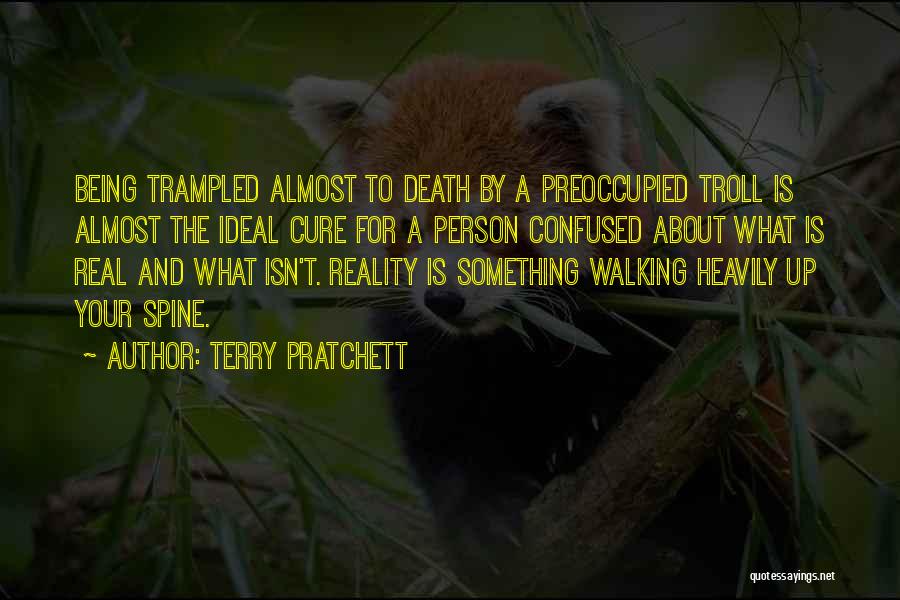 Being Trampled On Quotes By Terry Pratchett