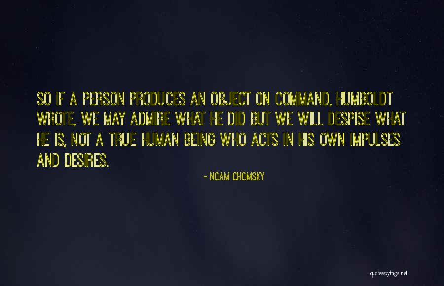 Being True Person Quotes By Noam Chomsky Being True Person Quotes By Noam Chomsky