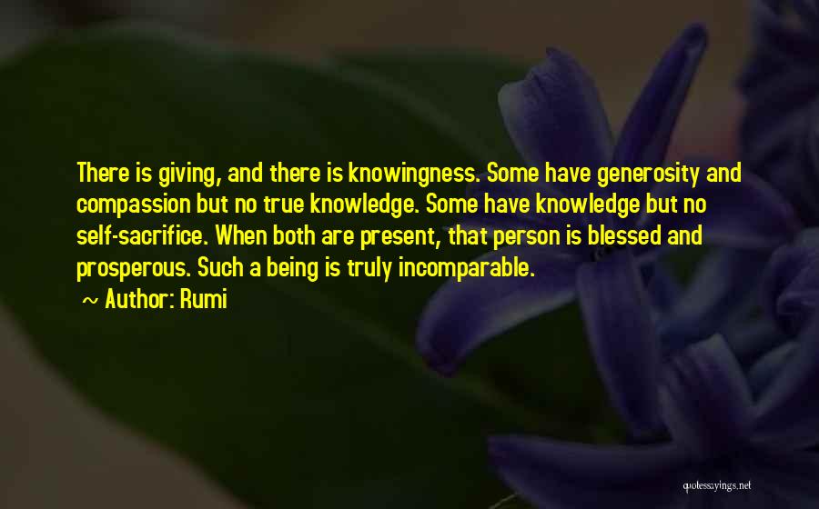 Being Truly Blessed Quotes By Rumi