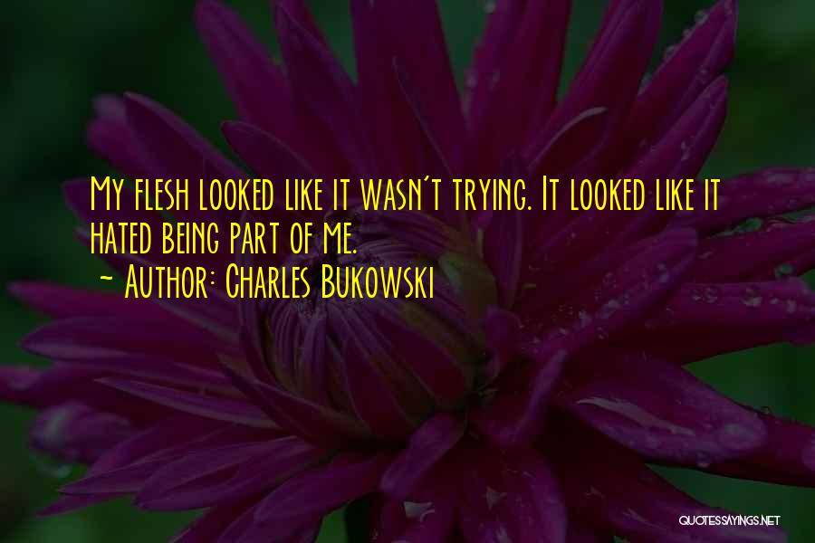 Being Ugly Quotes By Charles Bukowski