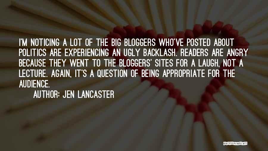 Being Ugly Quotes By Jen Lancaster