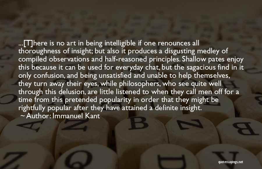 Being Unable To Help Someone Quotes By Immanuel Kant