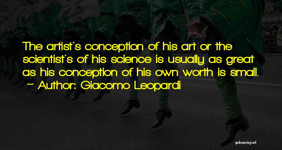 Being Understated Quotes By Giacomo Leopardi