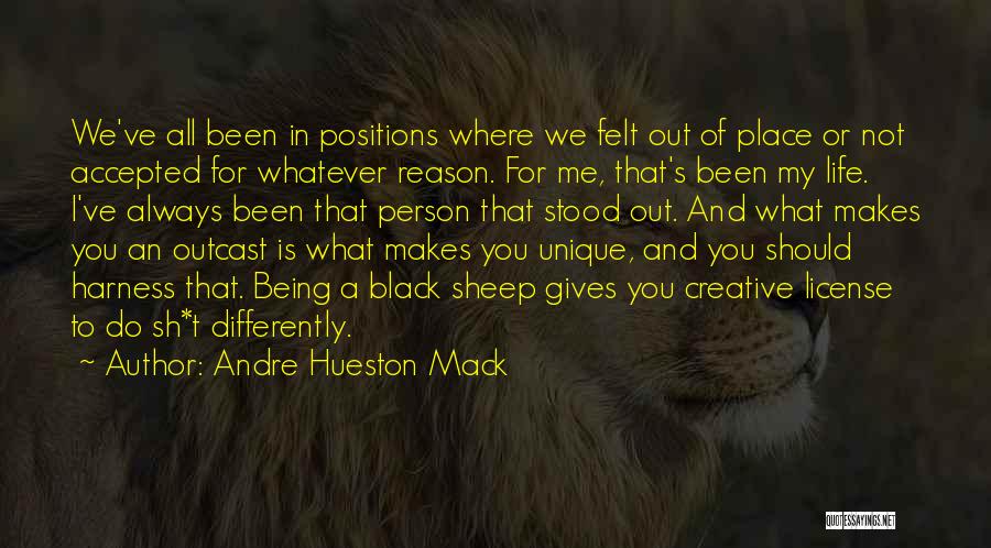 Being Unique And Creative Quotes By Andre Hueston Mack