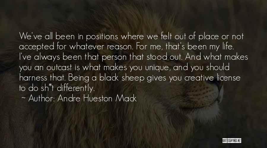 Being Unique In Business Quotes By Andre Hueston Mack