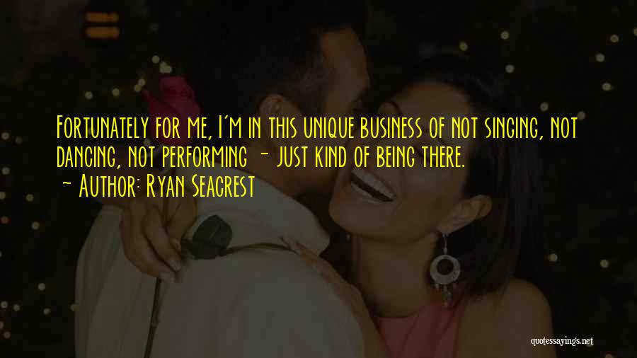 Being Unique In Business Quotes By Ryan Seacrest