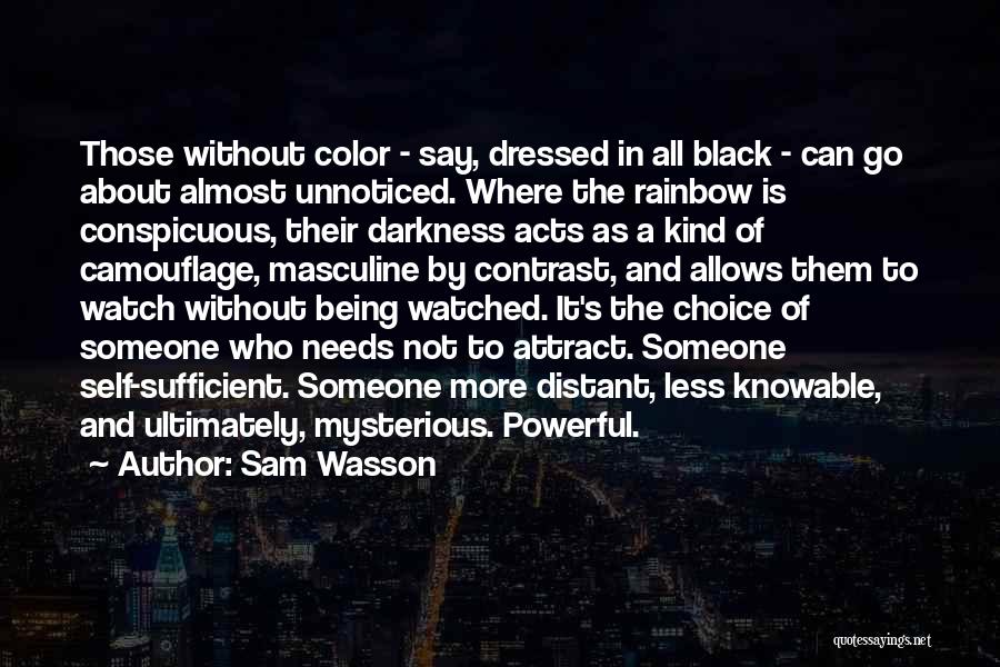 Being Unnoticed Quotes By Sam Wasson