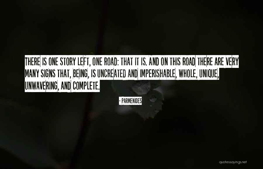Being Unwavering Quotes By Parmenides Being Unwavering Quotes By Parmenides