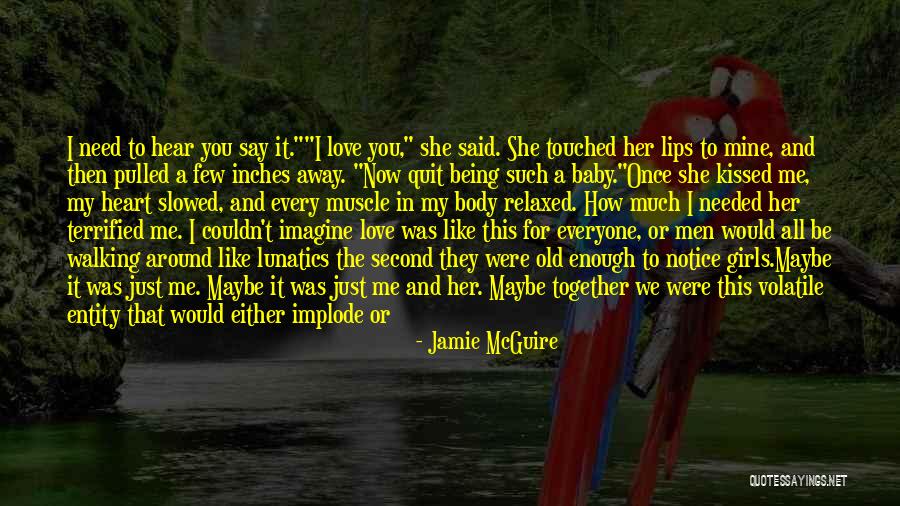 Being Upside Down In Life Quotes By Jamie McGuire