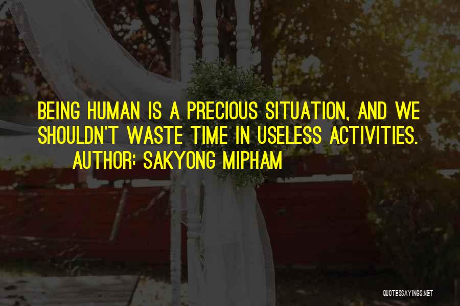 Being Useless Quotes By Sakyong Mipham
