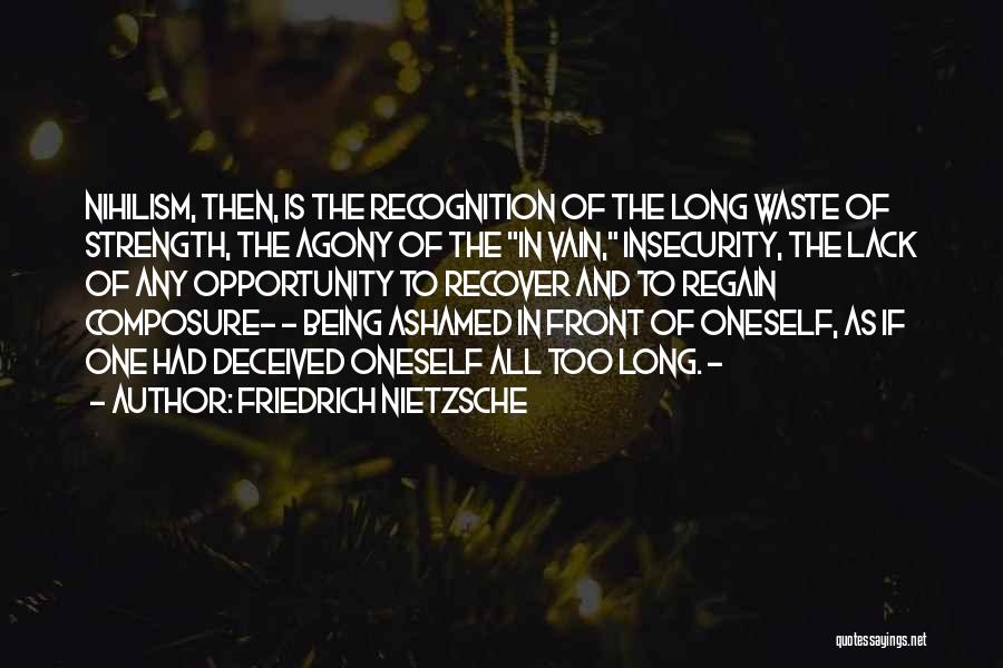 Being Vain Quotes By Friedrich Nietzsche