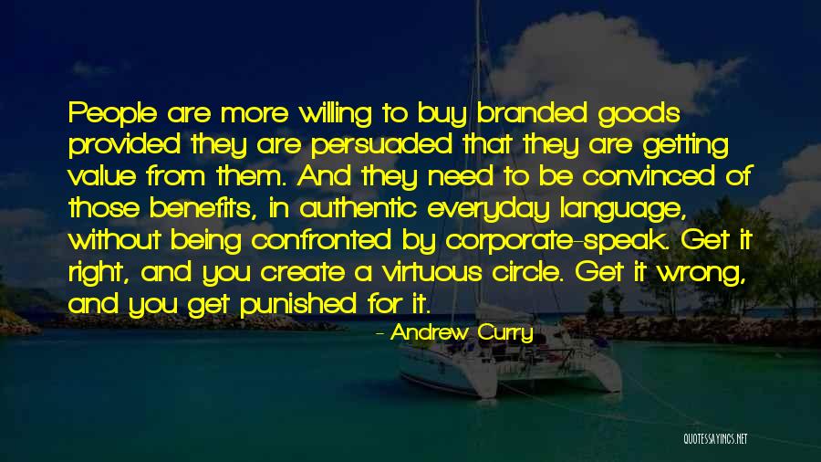 Being Virtuous Quotes By Andrew Curry