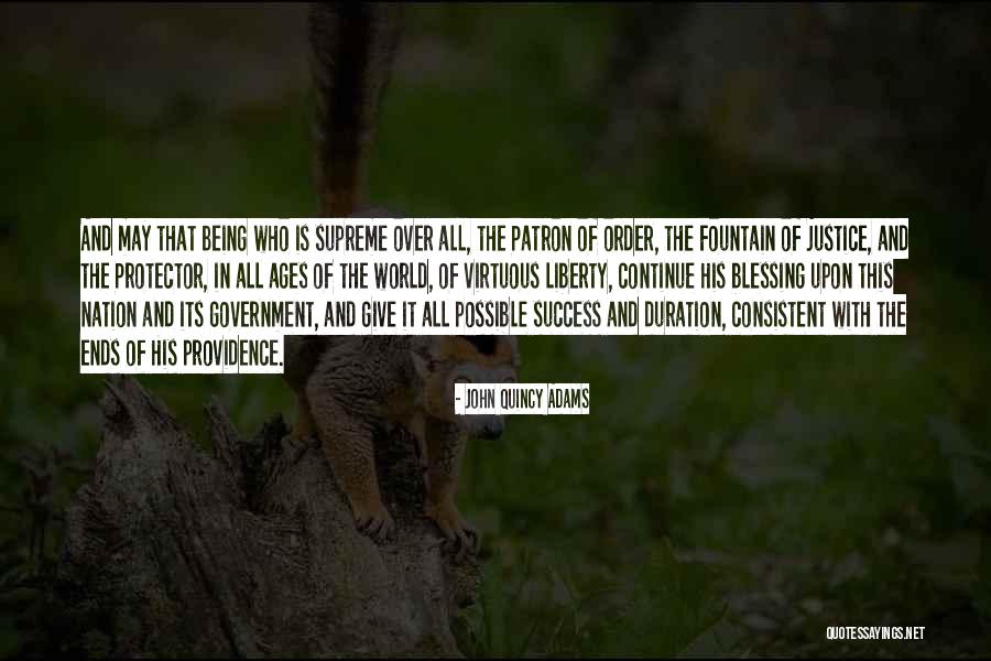 Being Virtuous Quotes By John Quincy Adams