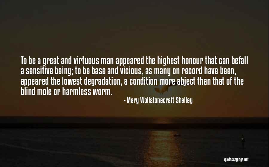 Being Virtuous Quotes By Mary Wollstonecraft Shelley