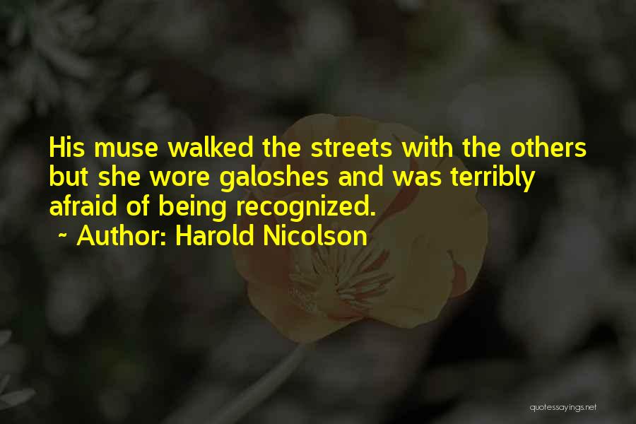 Being Walked All Over Quotes By Harold Nicolson