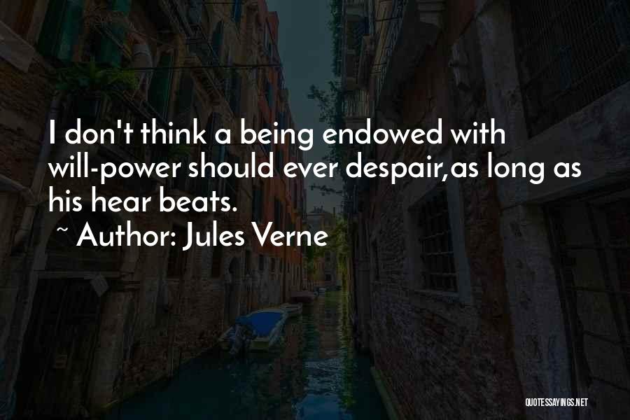 Being Well Endowed Quotes By Jules Verne