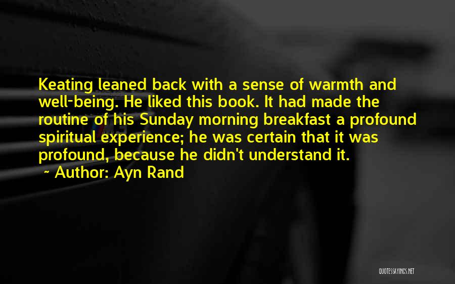 Being Well Liked Quotes By Ayn Rand