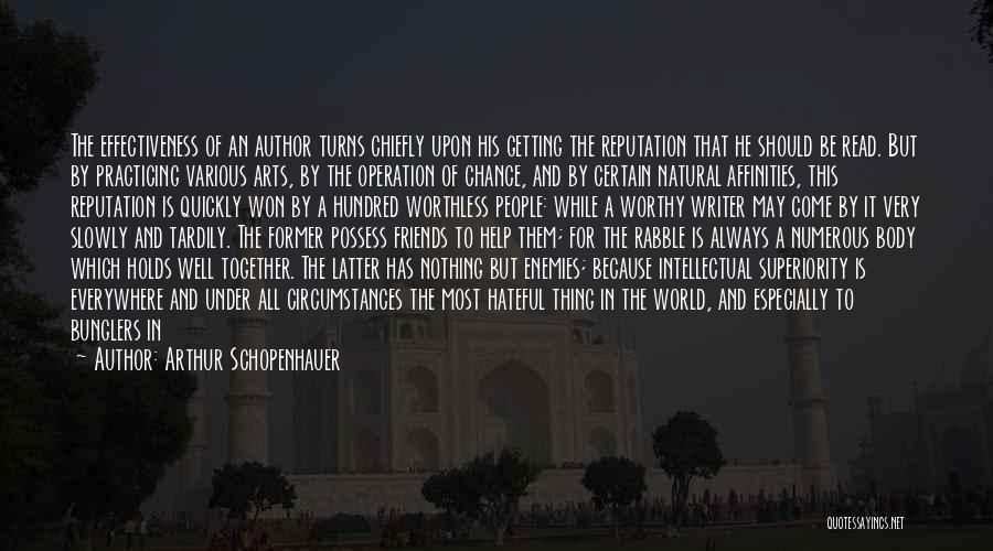 Being Well Read Quotes By Arthur Schopenhauer