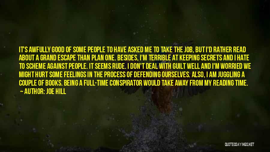 Being Well Read Quotes By Joe Hill