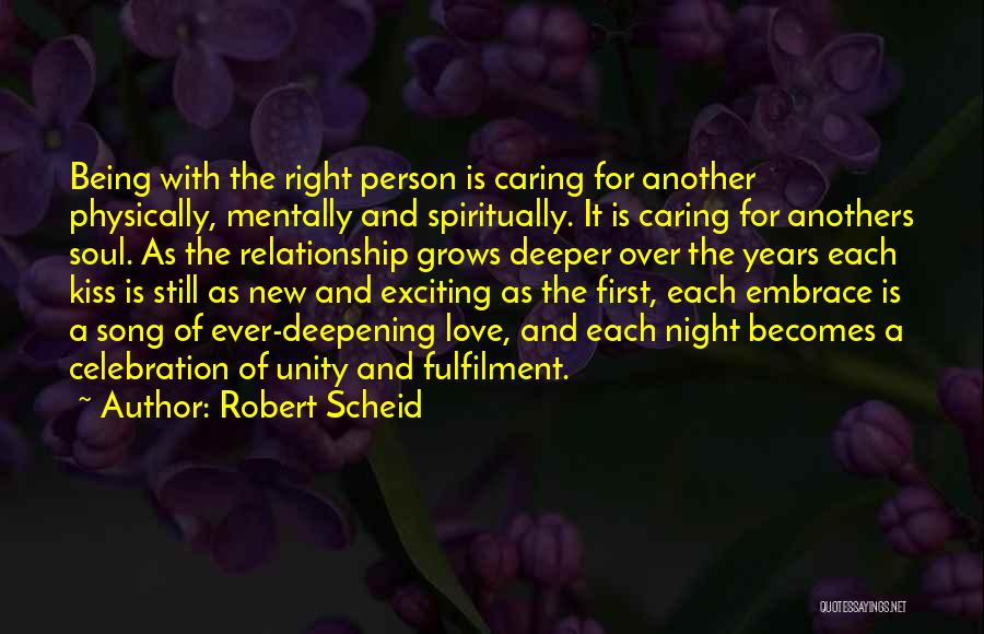 Being Who You Are And Not Caring Quotes By Robert Scheid