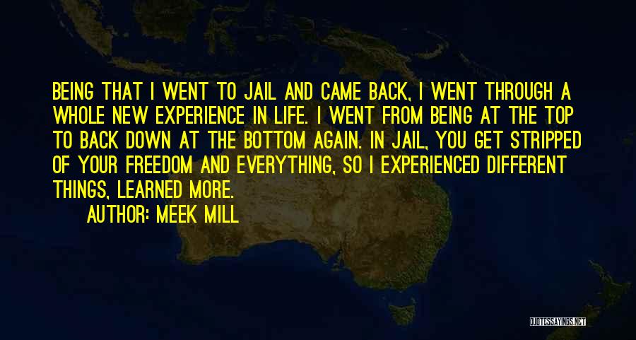 Being Whole Again Quotes By Meek Mill