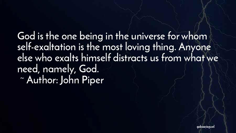 Being With Someone But Loving Someone Else Quotes By John Piper