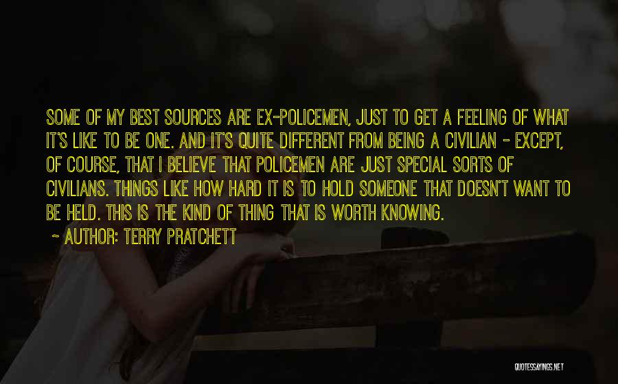 Being With Someone Special Quotes By Terry Pratchett