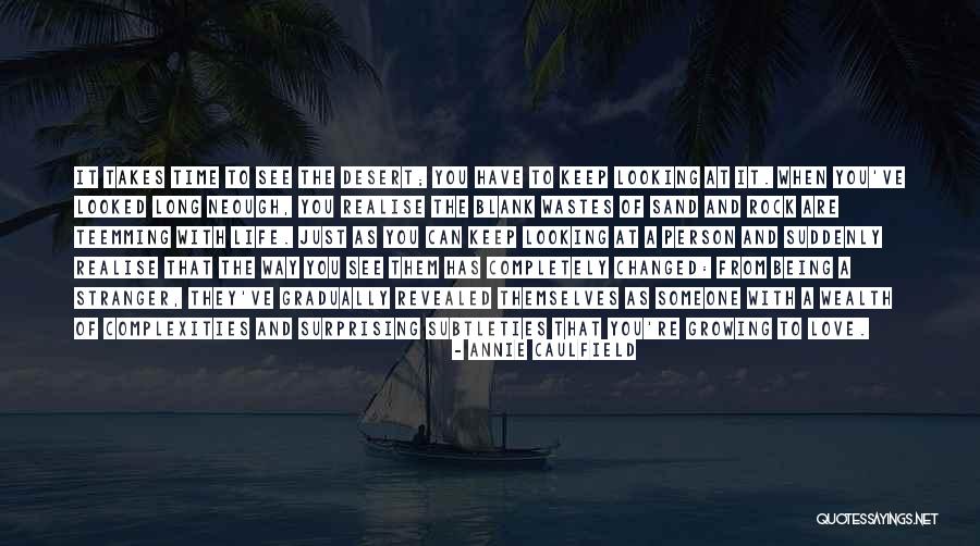 Being With Someone You Love Quotes By Annie Caulfield Being With Someone You Love Quotes By Annie Caulfield