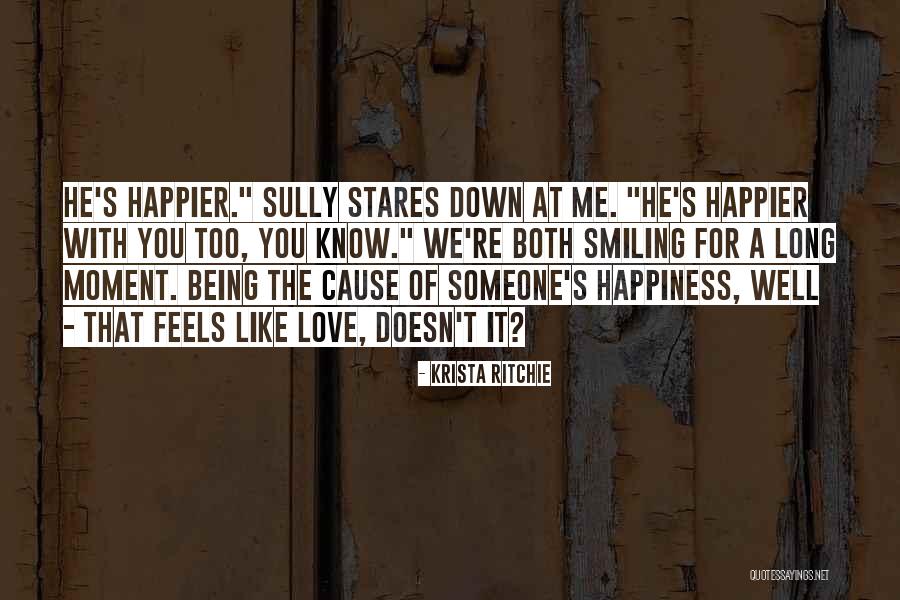 Being With Someone You Love Quotes By Krista Ritchie Being With Someone You Love Quotes By Krista Ritchie