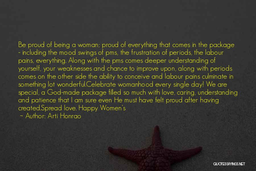 Being Woman Of God Quotes By Arti Honrao