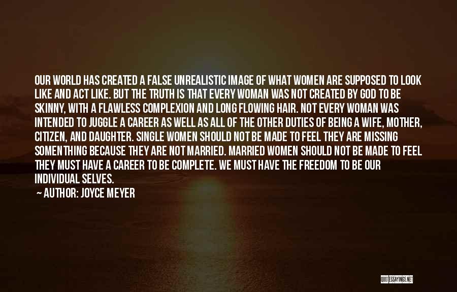 Being Woman Of God Quotes By Joyce Meyer