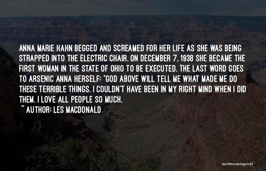 Being Woman Of God Quotes By Les Macdonald