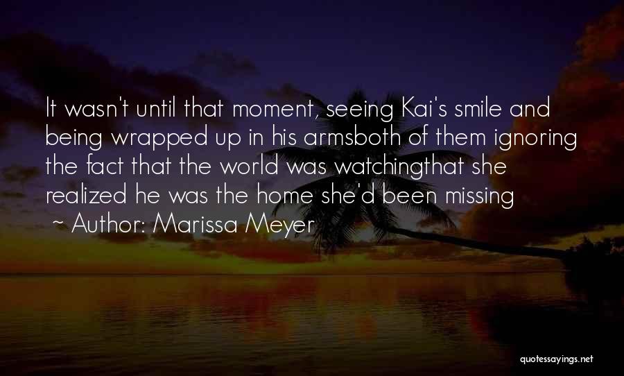 Being Wrapped In Your Arms Quotes By Marissa Meyer