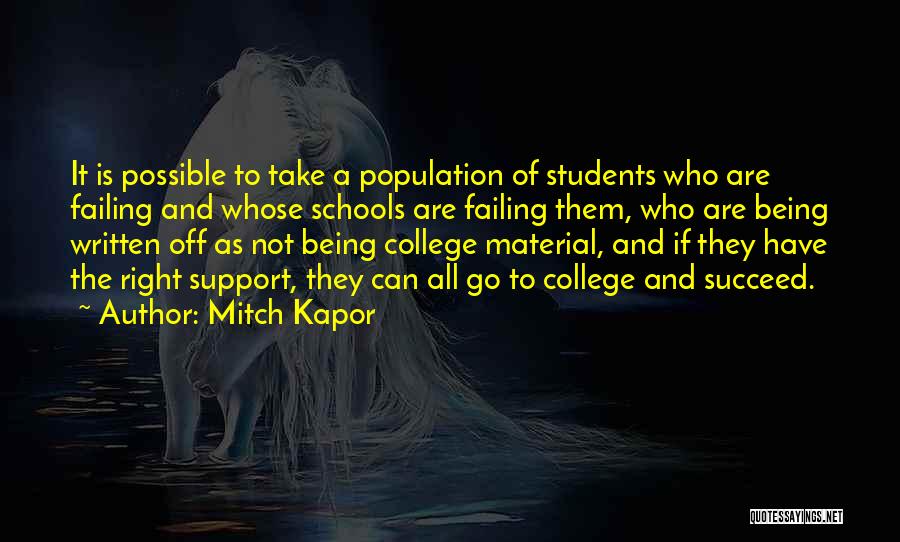 Being Written Off Quotes By Mitch Kapor