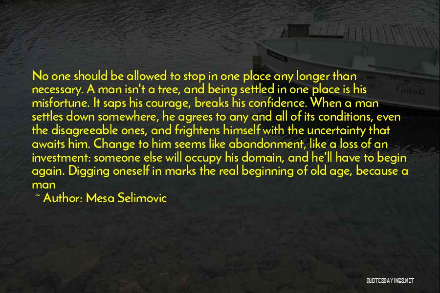 Being Young Again Quotes By Mesa Selimovic