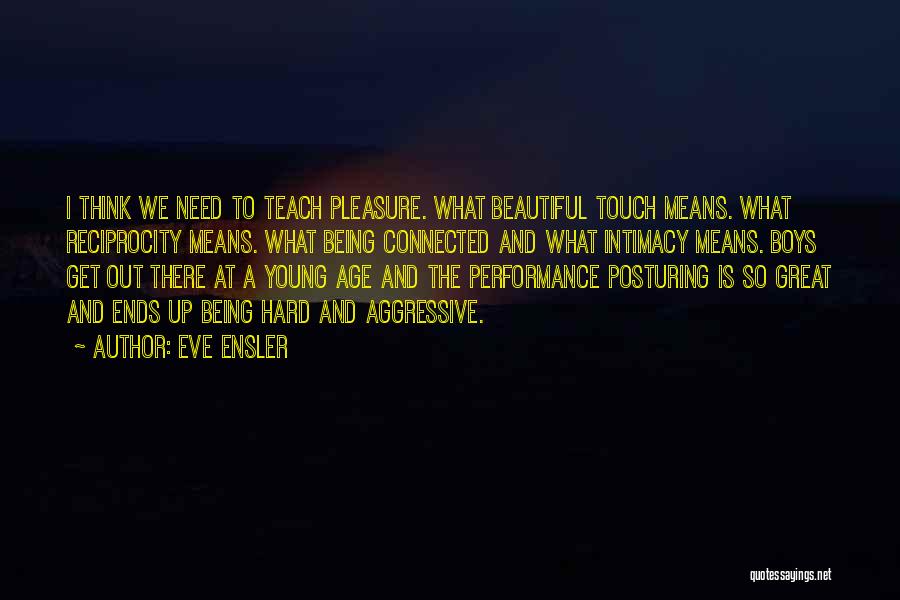 Being Young And Beautiful Quotes By Eve Ensler