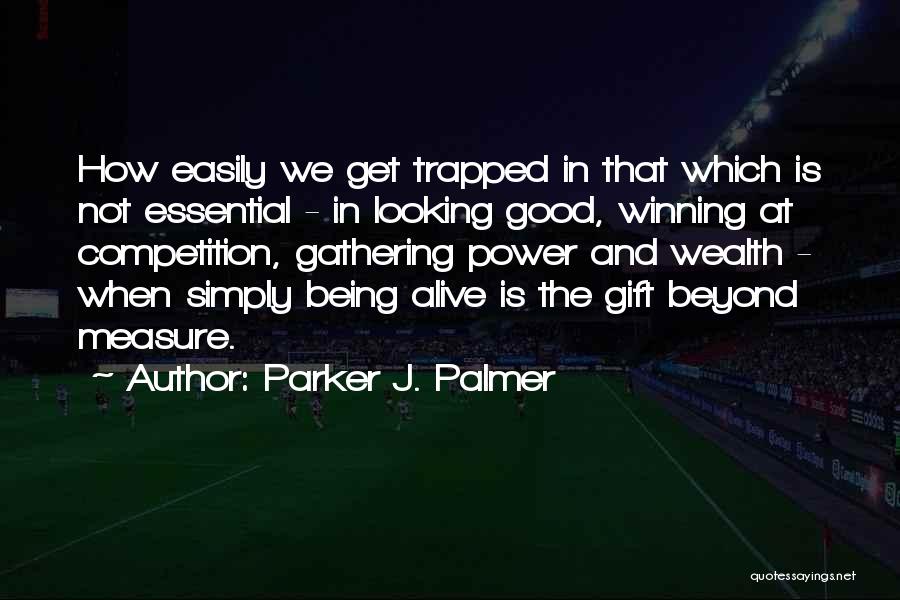 Being Your Own Competition Quotes By Parker J. Palmer