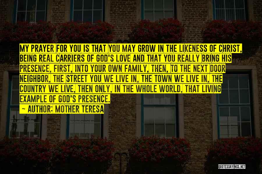 Being Your Own God Quotes By Mother Teresa