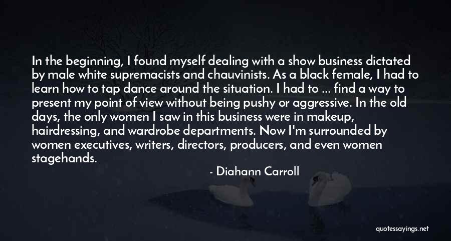 Being Yourself Around Someone Quotes By Diahann Carroll