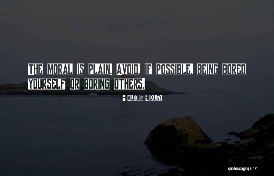 Being Yourself Inspirational Quotes By Aldous Huxley